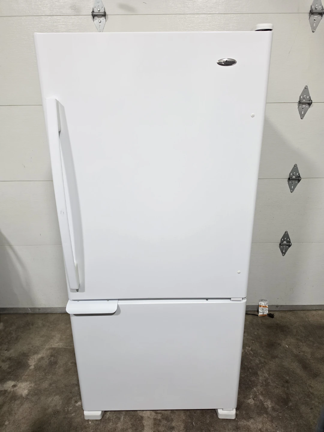 Amana Bottom Freezer Refrigerator -  White - Delivery Available