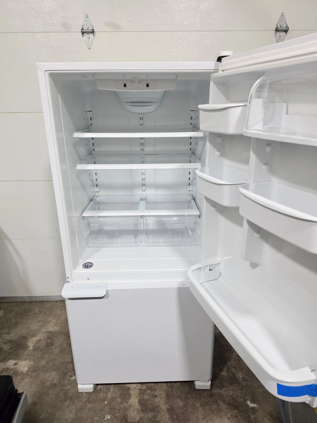 Amana Bottom Freezer Refrigerator -  White - Delivery Available - photo 2