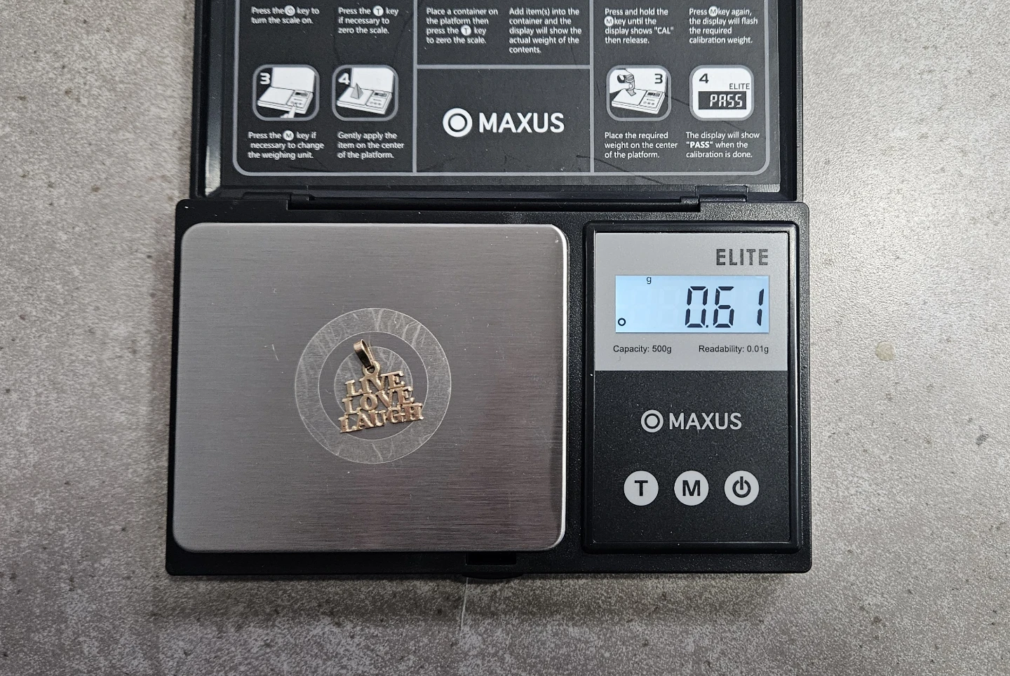 10k gold pendant - photo 3