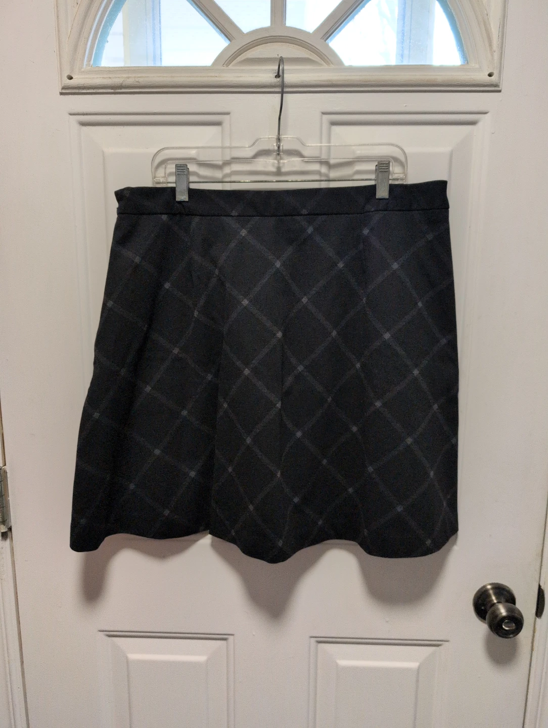 Mario Serrani Plaid A-Line Skirt XL/TG - photo 3