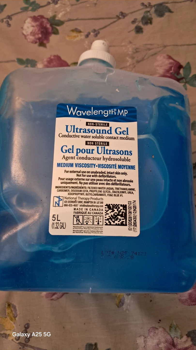 Wavelength MP Ultrasound Gel 5 Litres - photo 4