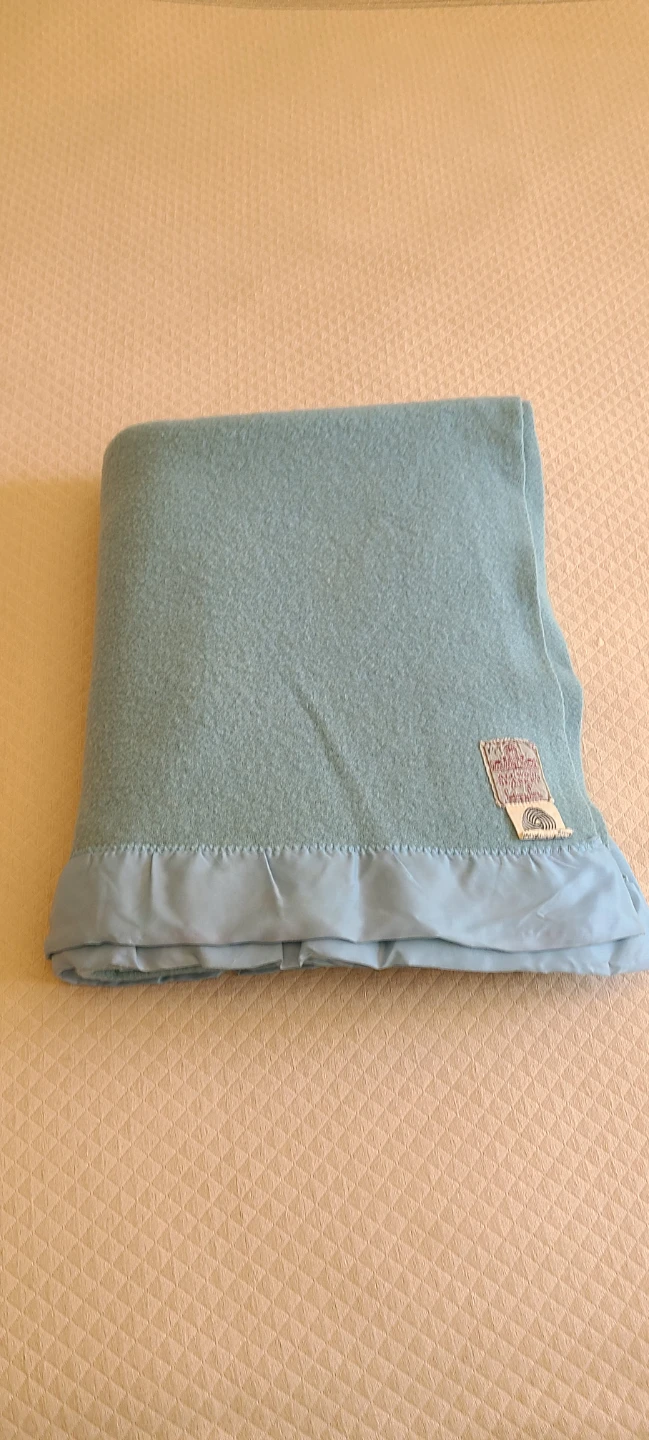 Vintage Simpsons-Sears Wool Blanket - Clean!