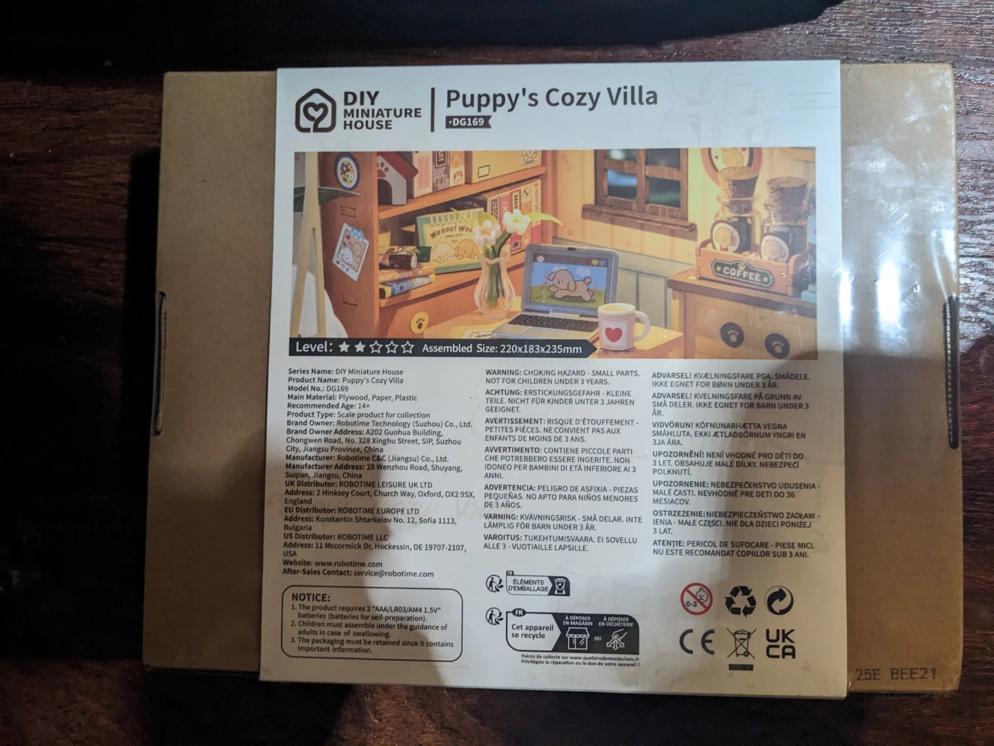 Rolife DIY Miniature House - Puppy's Cozy Villa DG169 - photo 2