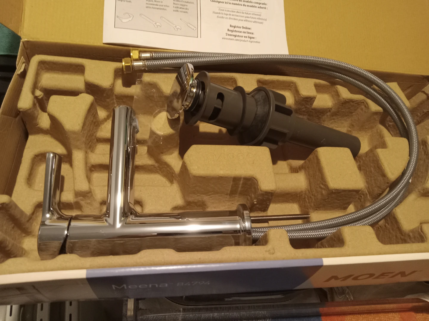 Brand New Moen Meena 84794 Bathroom Faucet - photo 3