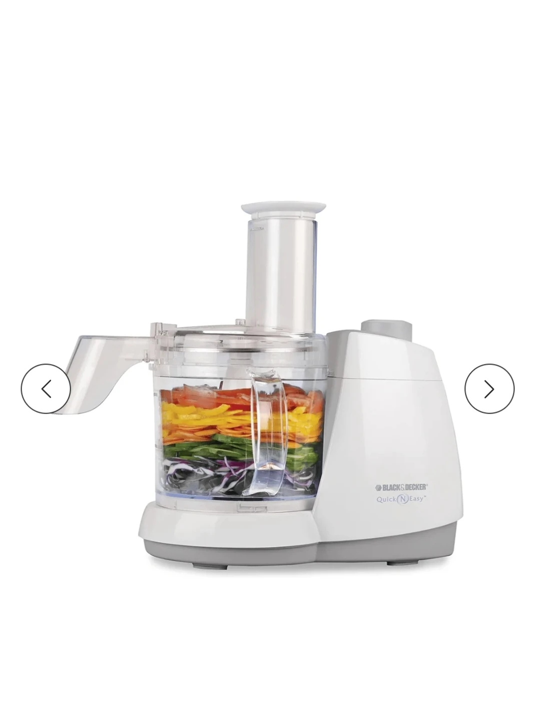 Black+Decker Quick 'n Easy Food Processor