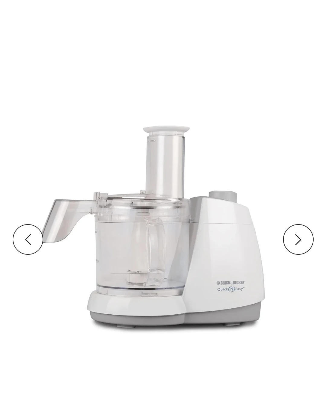 Black+Decker Quick 'n Easy Food Processor - photo 2