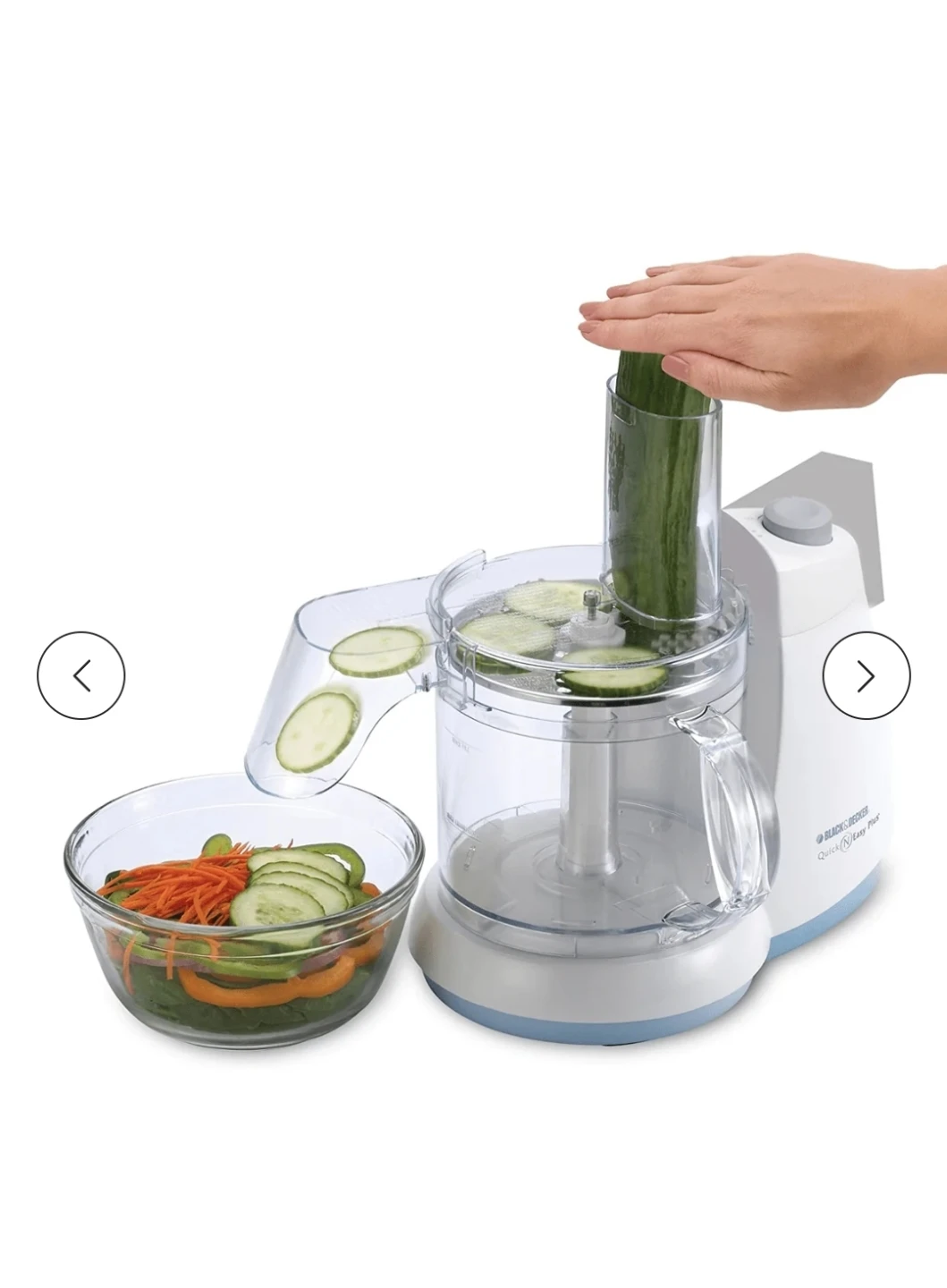 Black+Decker Quick 'n Easy Food Processor - photo 3
