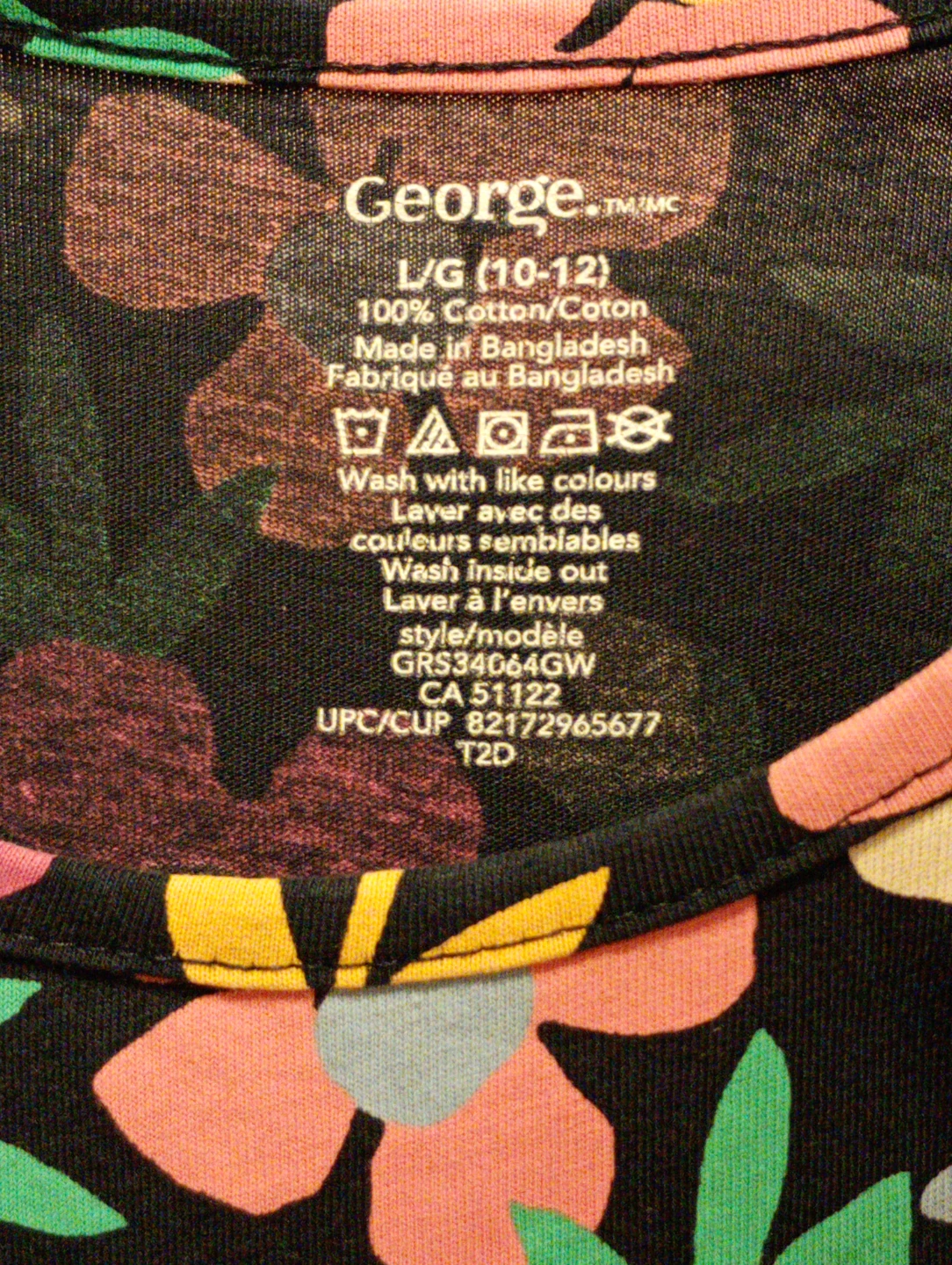 George Floral Dress L/G (10-12) - photo 2