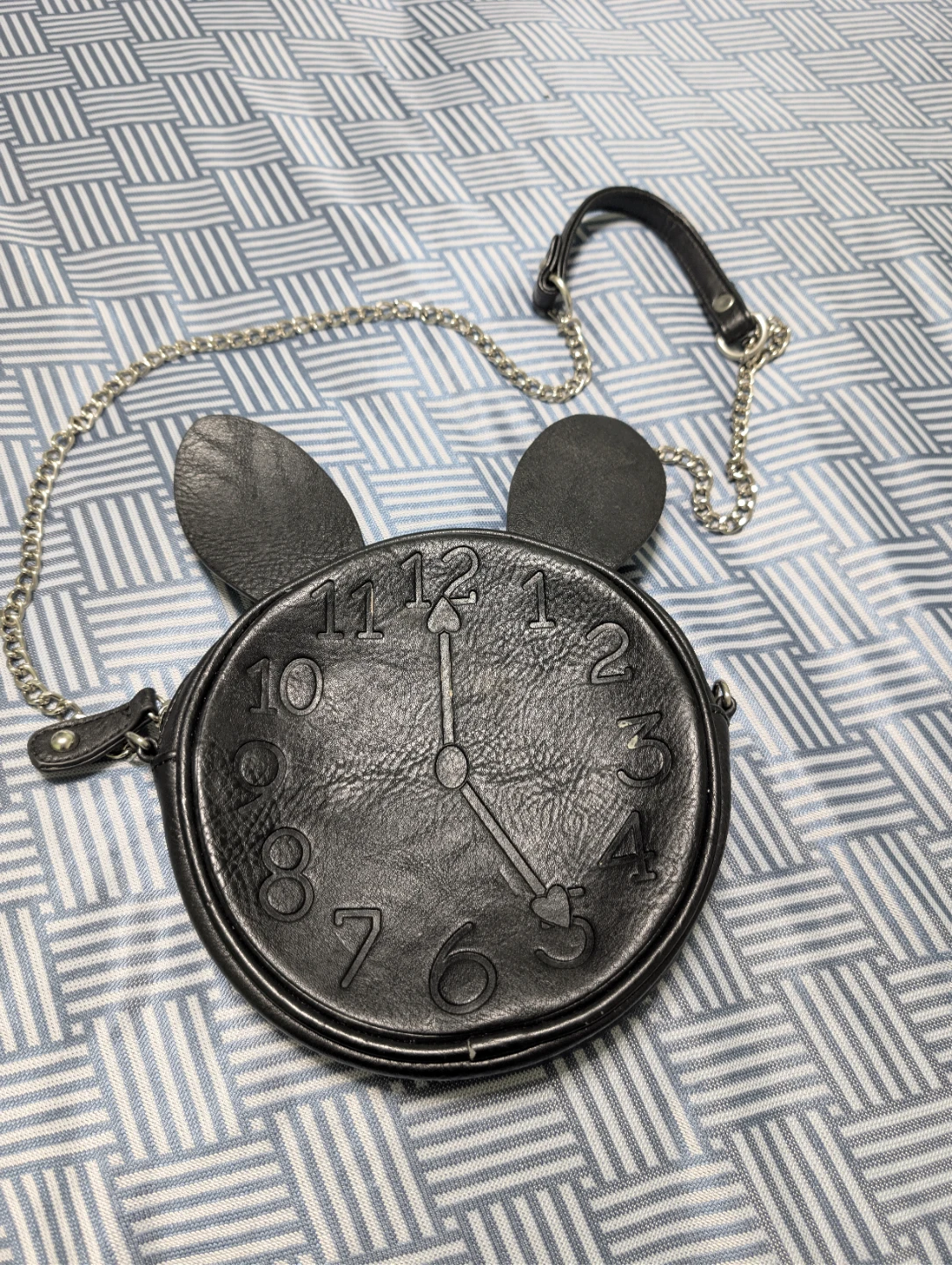 Disney Alice in Wonderland Black Circle Purse/Crossbody bag