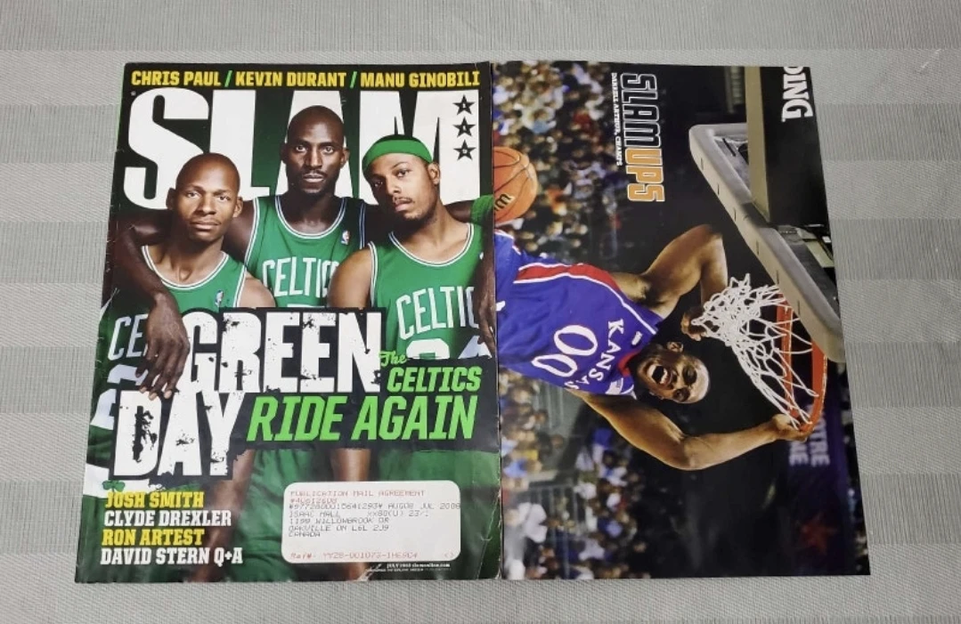 2008 Boston celtics slam championship magazine - photo 5