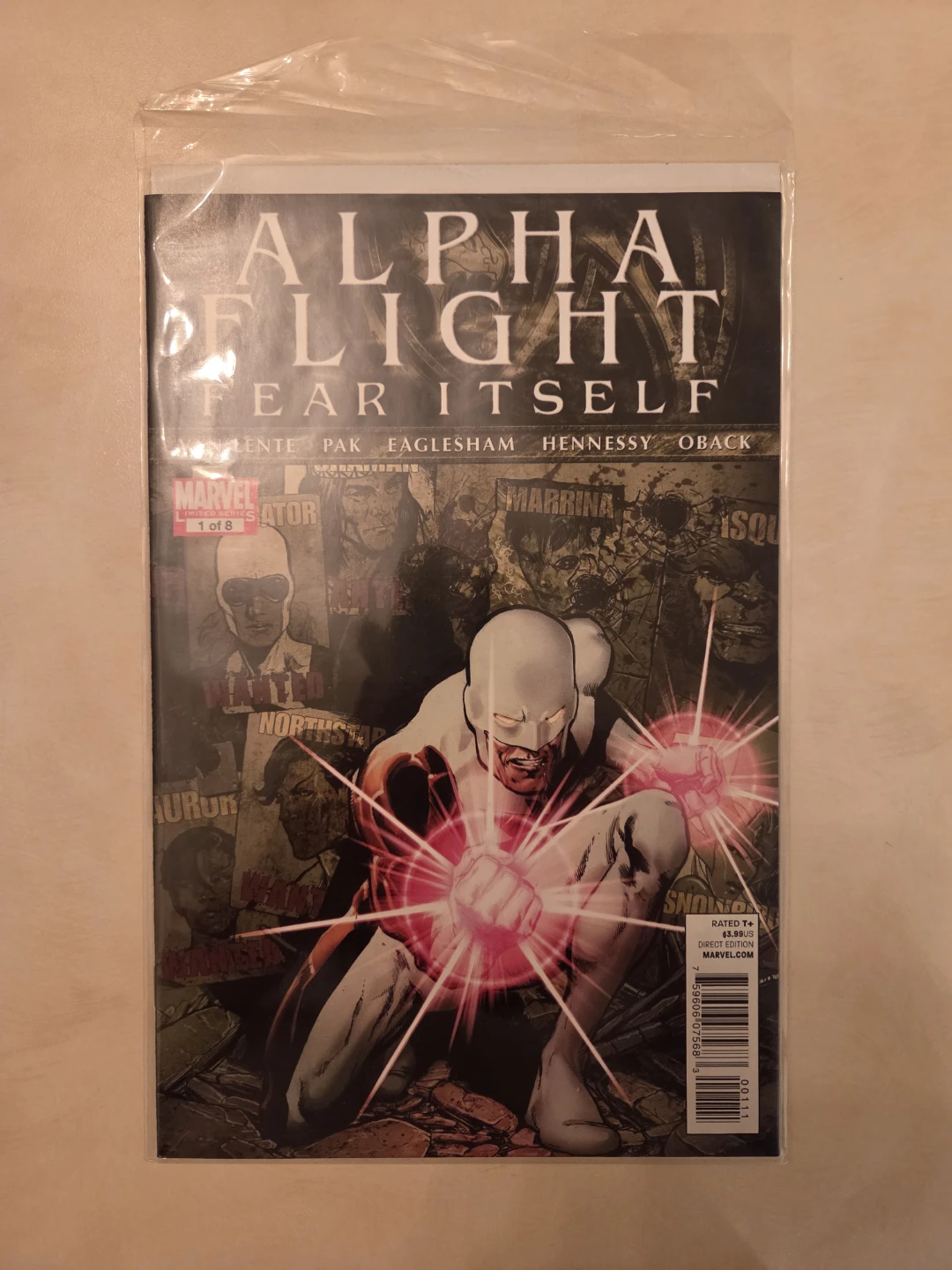 Alpha Flight #1 Fear Itself Marvel Comic Book