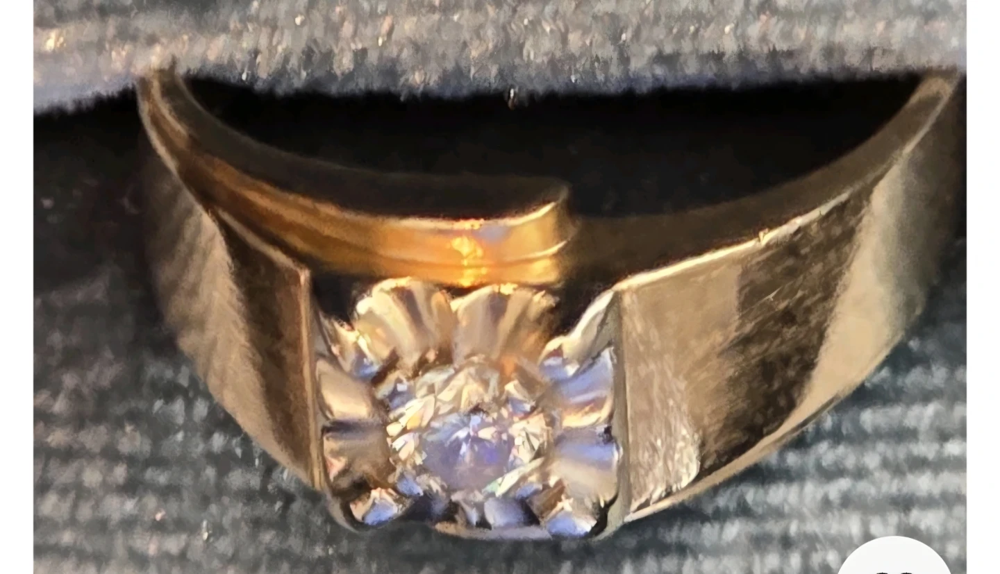 14k. Mens Vintage 14k. Gold Ring - photo 2