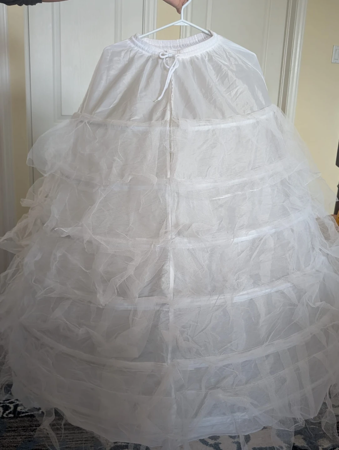 White Crinoline Petticoat