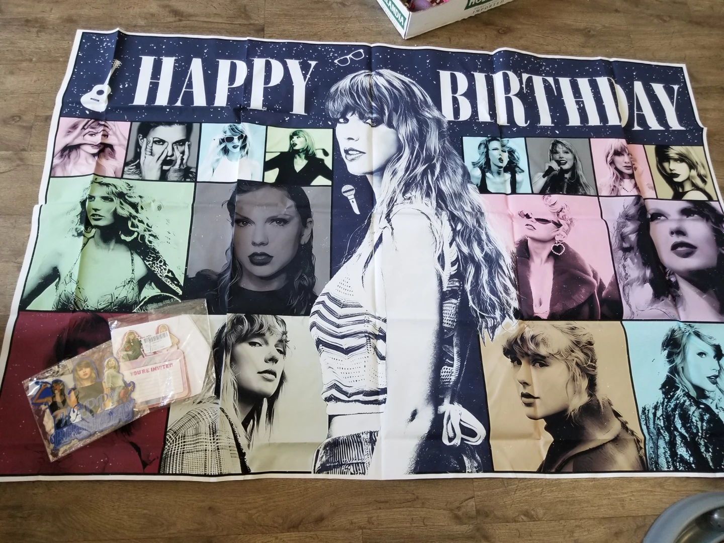 Taylor Swift Happy Birthday Banner & Party Supplies