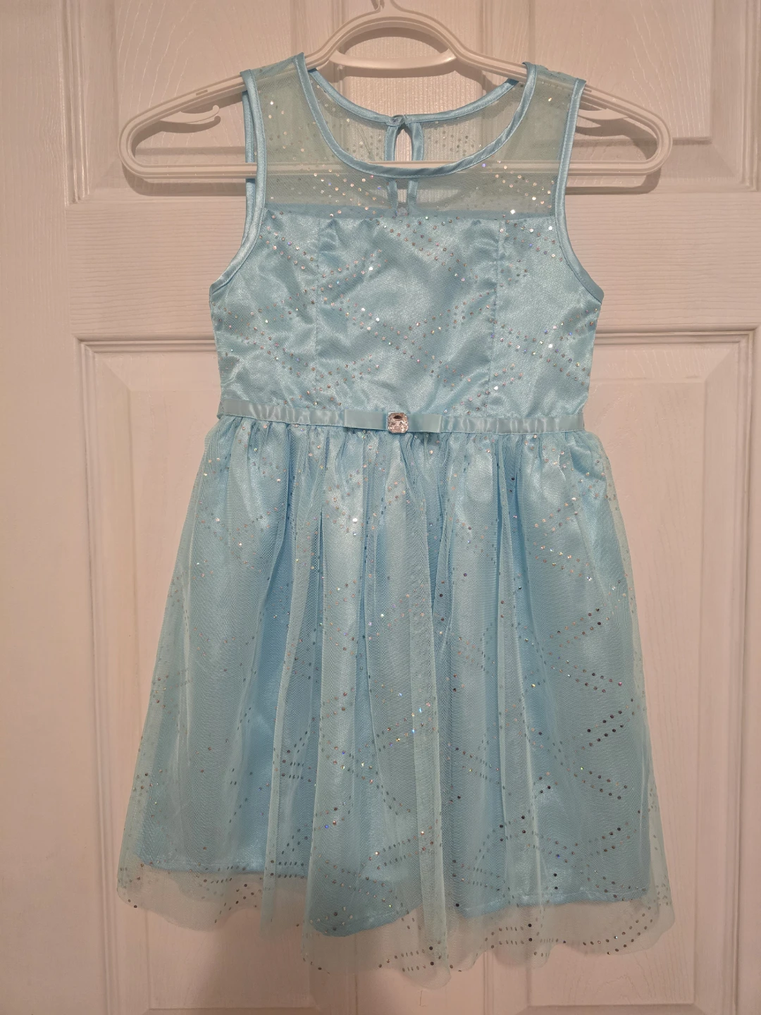 🌱Girls Blue Sparkle Dress