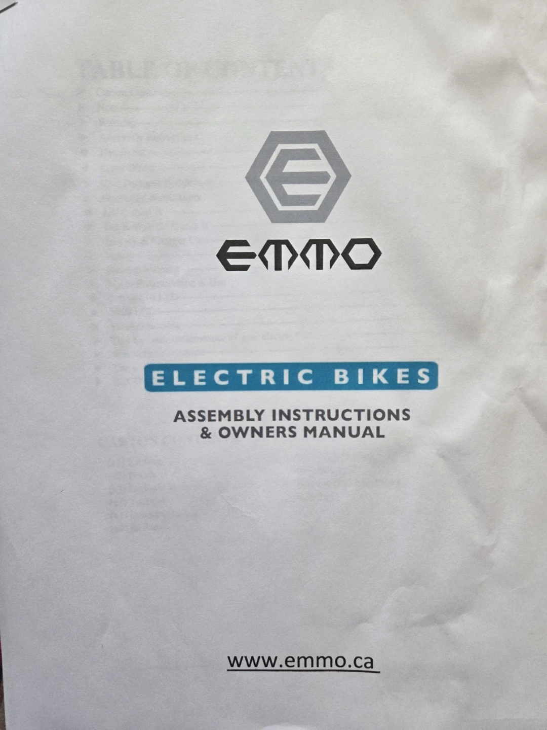 Emmo "Bitro" Electric Bike