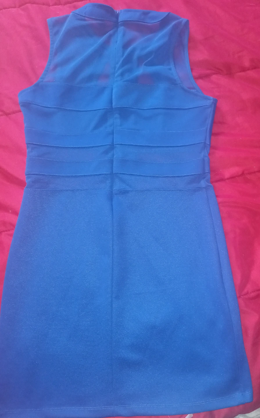 Blue Sleeveless Dress