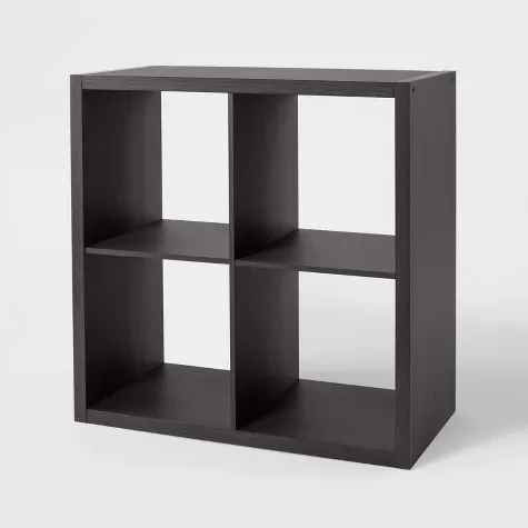 4-Cube Storage Organizer Shelf