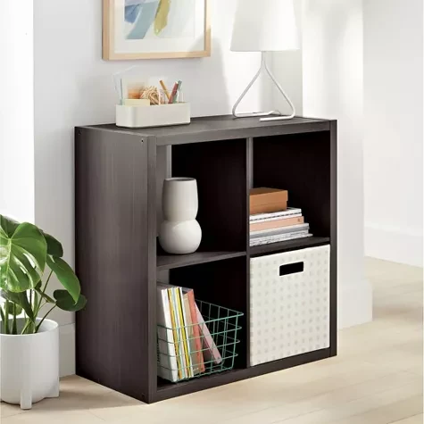 4-Cube Storage Organizer Shelf - photo 2
