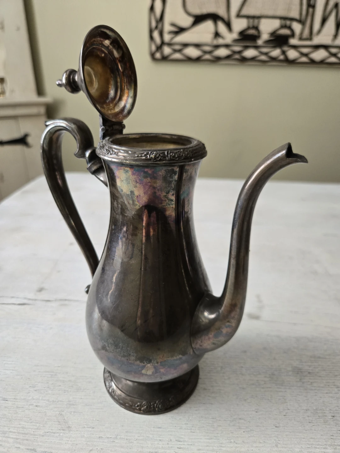 WM A. Rogers Silver Plated Set with Tray - photo 3