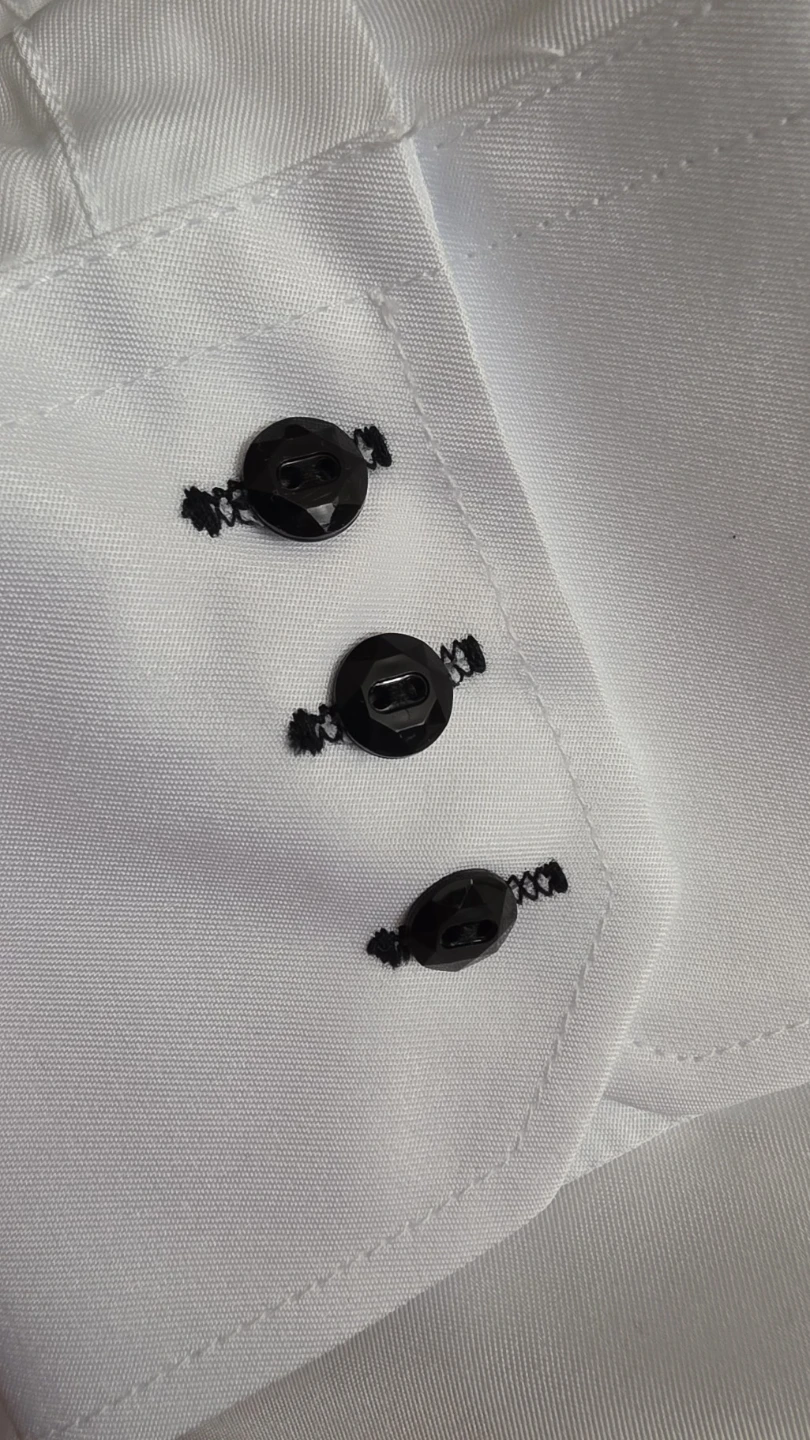 White Button-Down Shirt - photo 2