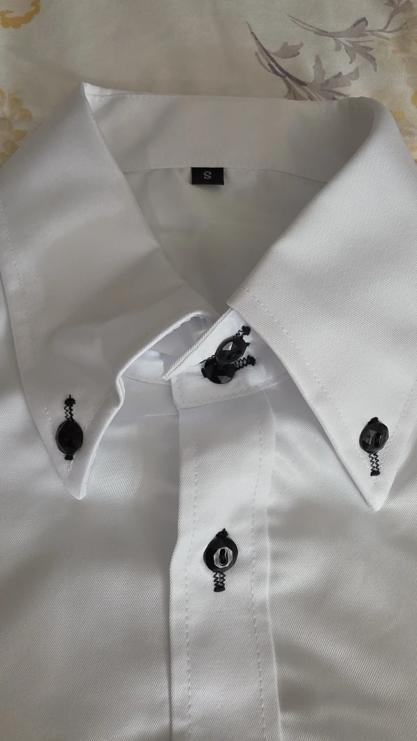 White Button-Down Shirt - photo 3