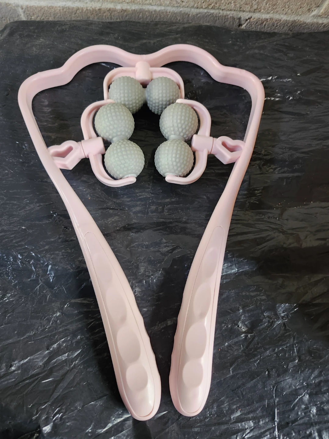Pink Neck and Shoulder Massager Roller