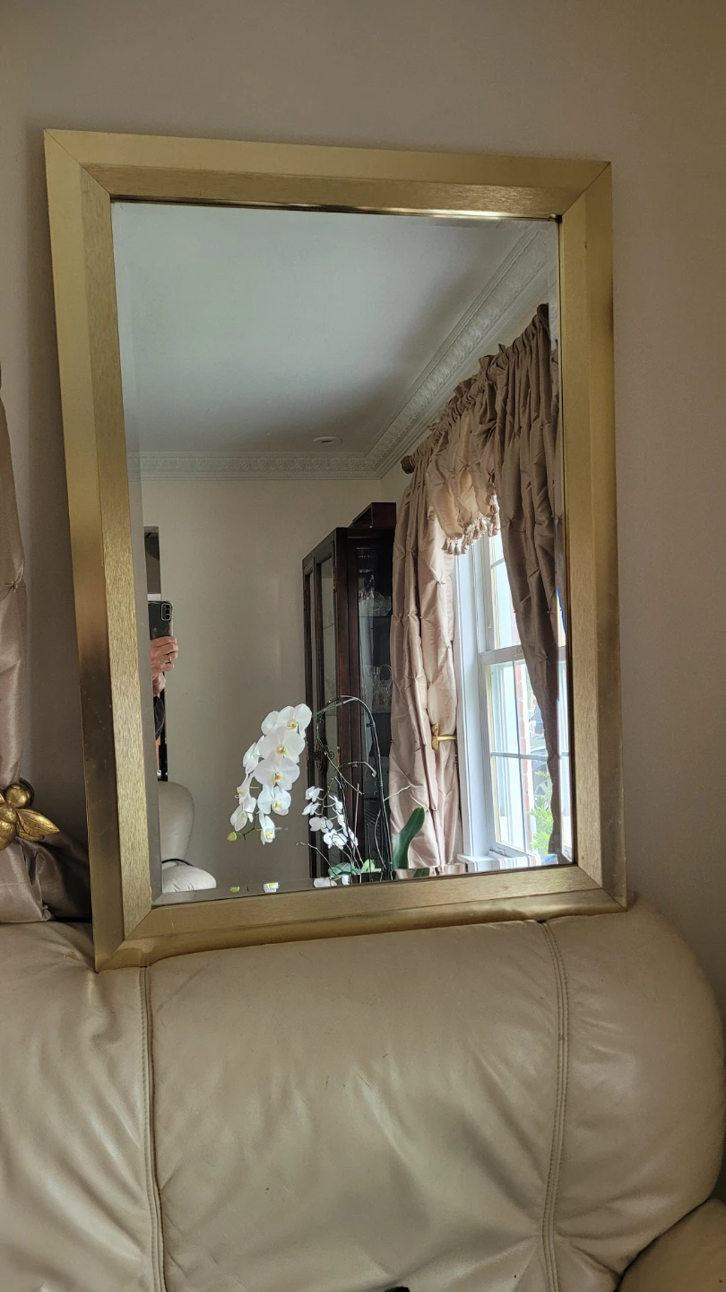 Gold Framed Wall Mirror