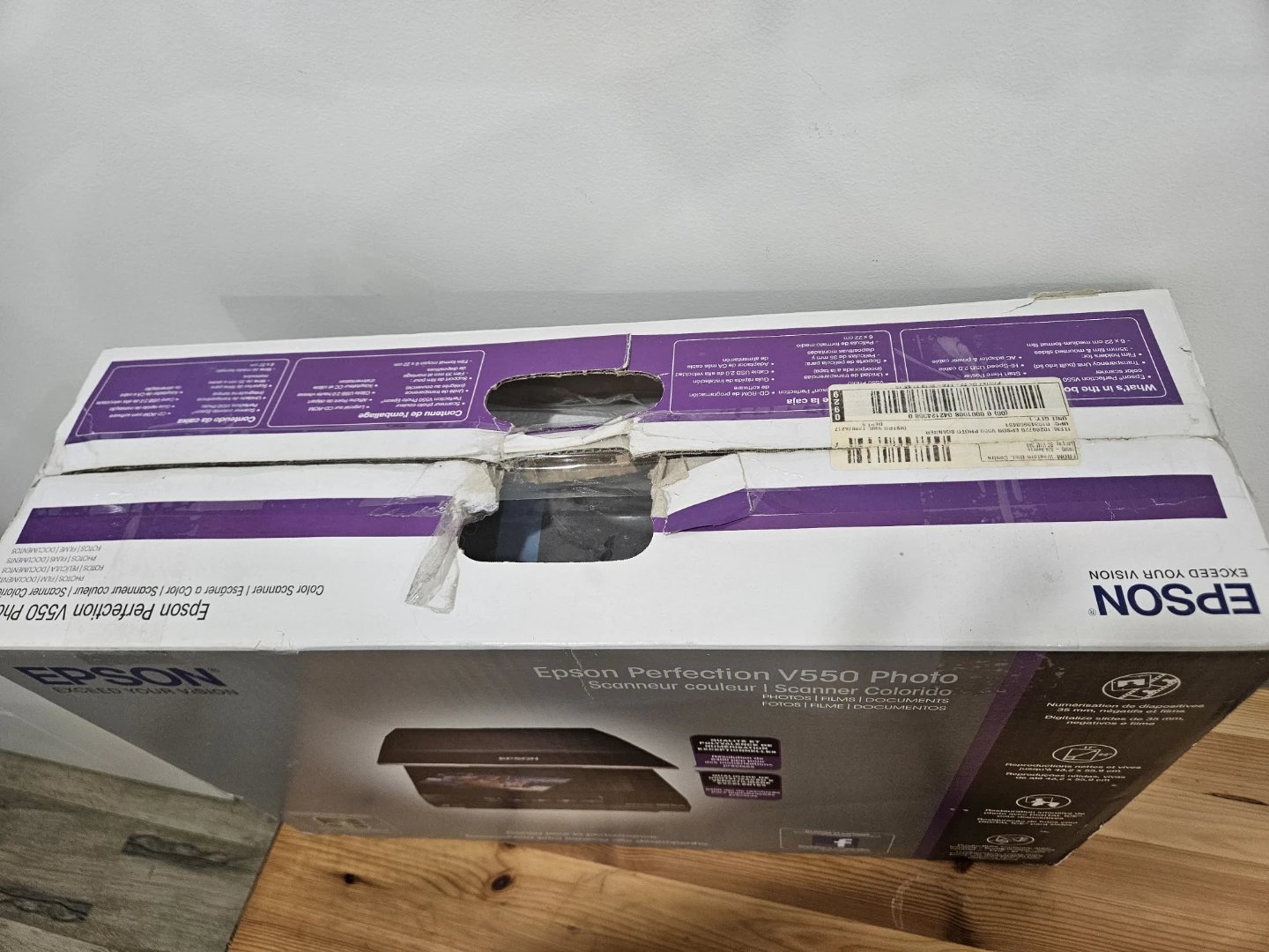 Epson Perfection V550 Photo Color Scanner - photo 4