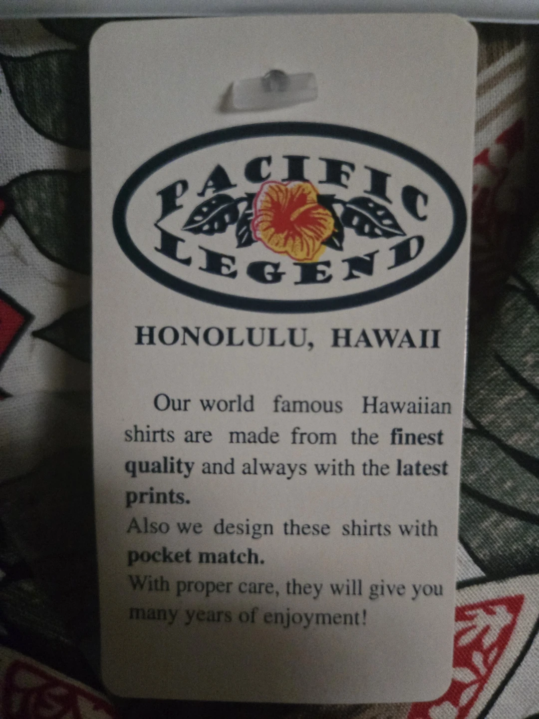 Brand New ! Pacific Legend Hawaiian Shirt XL - photo 2