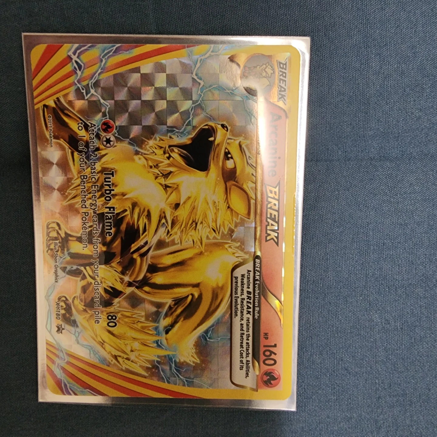 Pokémon BREAK Trading Cards - Arcanine, Mandibuzz, Crobat - photo 2
