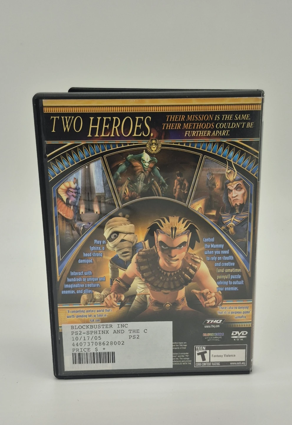 Sphinx and the Cursed Mummy - PlayStation 2 Game - photo 2