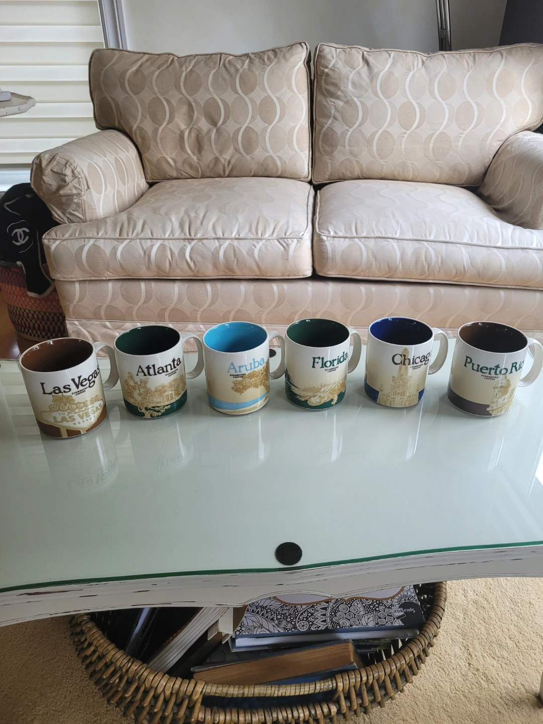Collector Series Starbucks City Mugs - Set of 6