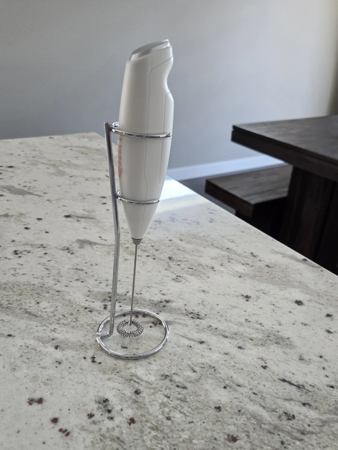 Electric Milk Frother and Stand