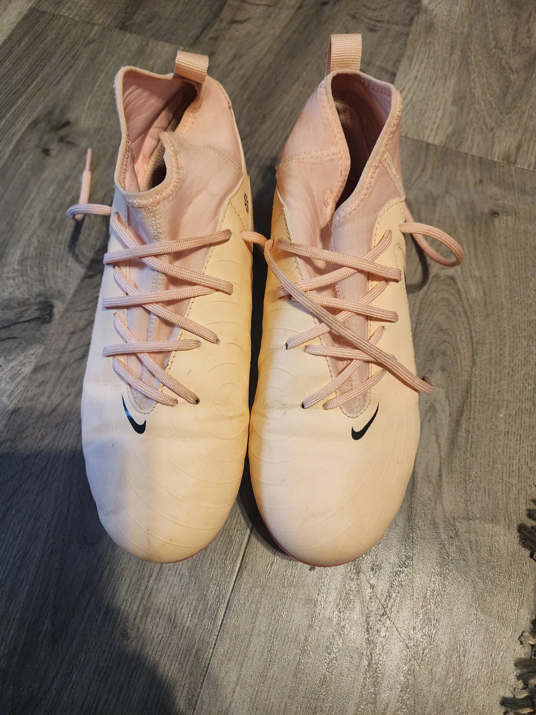 Nike Mercurial Soccer Cleats - Pink/Peach - Youth Size 5.5Y - photo 3