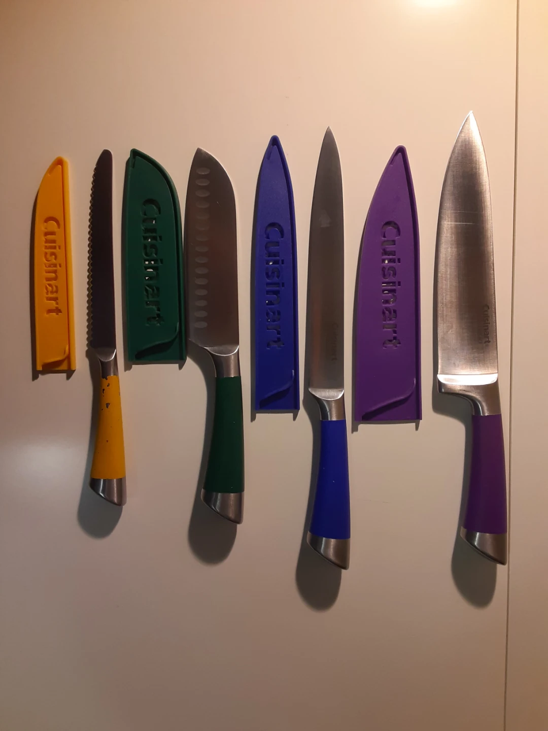 (-) Cuisinart 4-Piece Stainless Steel Knife Set w/ Sheaths (-) - photo 2