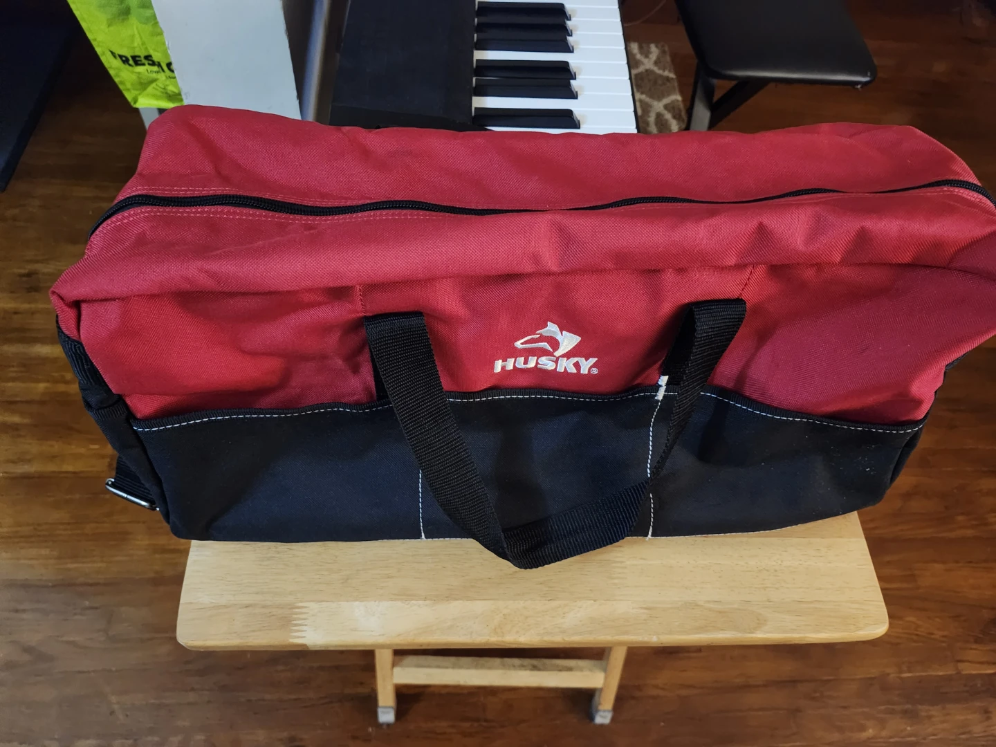 Husky Red and Black Tool Bag (size in pictures)