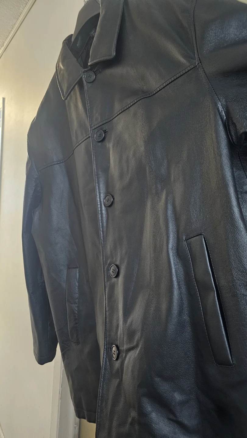 Cherokee Black Leather Jacket - photo 4