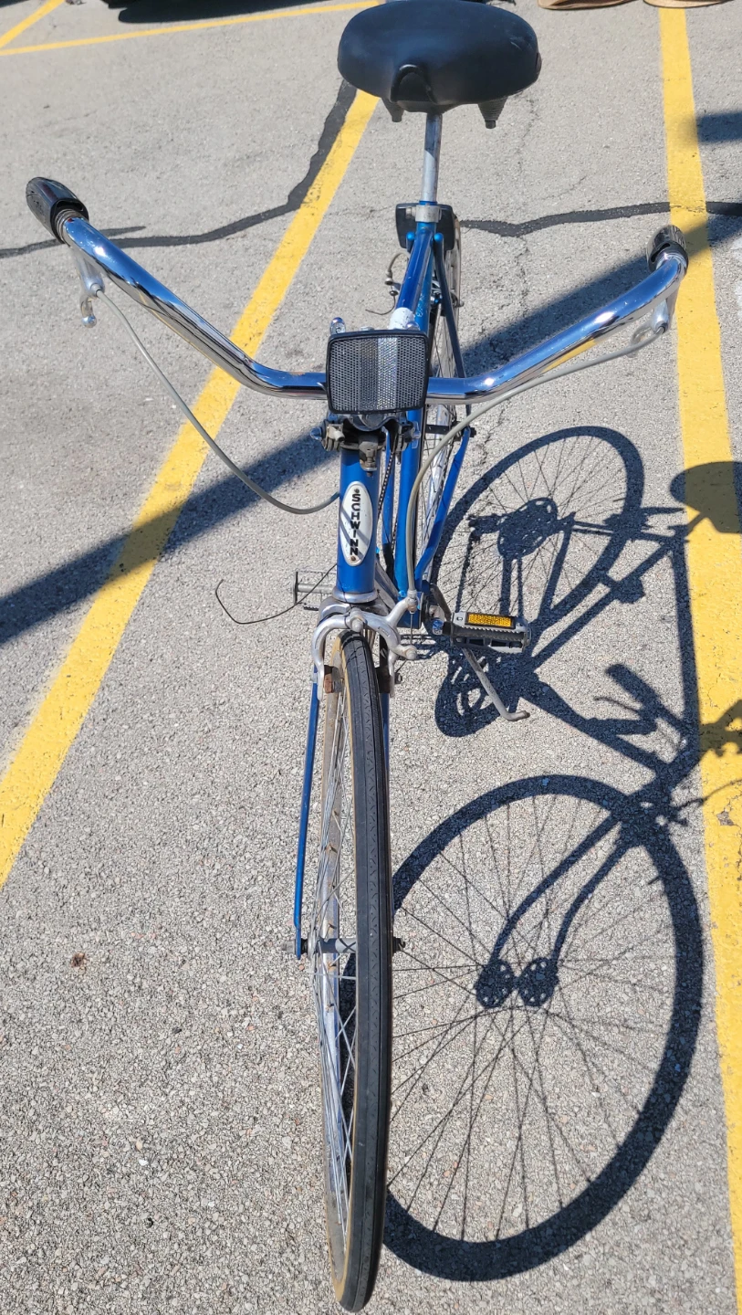 Vintage Blue Schwinn Varsity 10-Speed Road Bike - photo 4