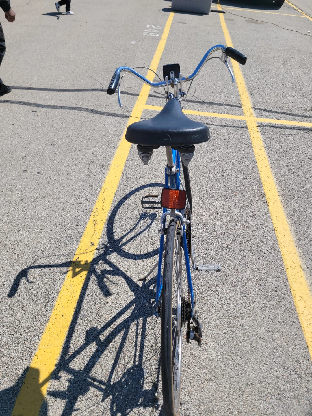 Vintage Blue Schwinn Varsity 10-Speed Road Bike - photo 5
