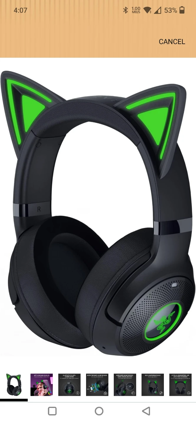 Razer Kraken Kitty Edition Gaming Headset - photo 4