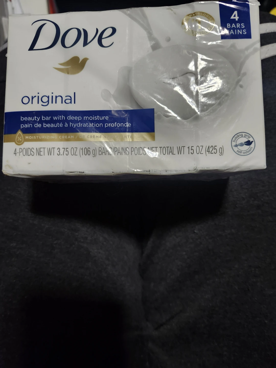 Dove Original Beauty Bar with Deep Moisture - 4 Pack