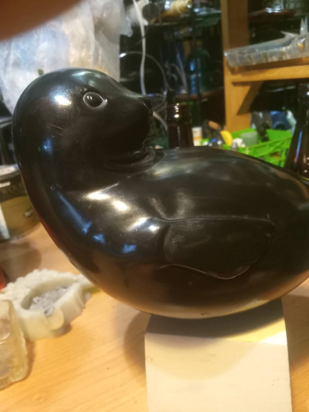 Black Seal Figurine