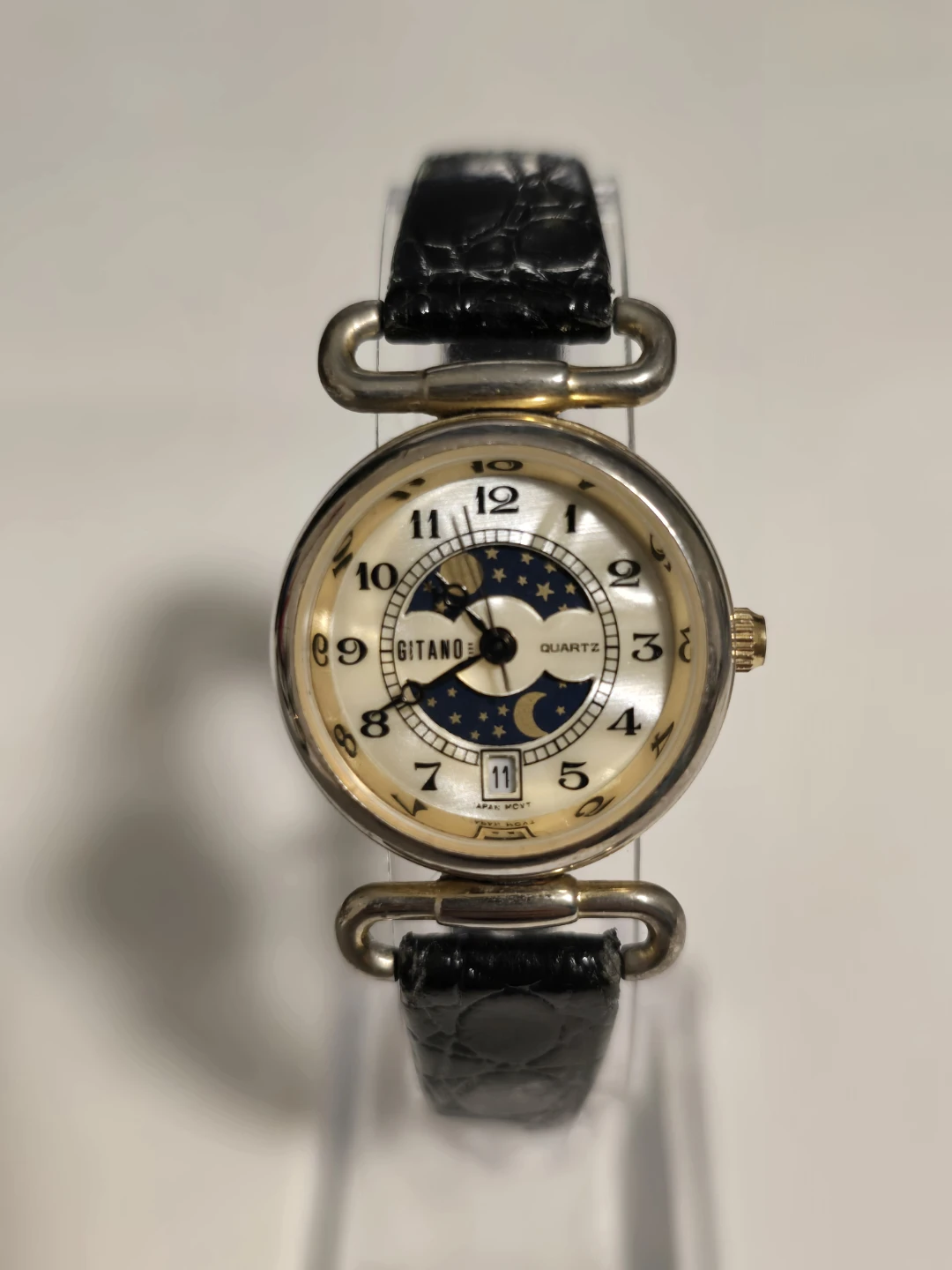 Gitano 24mm Lady's Moon and Stars Quartz Watch