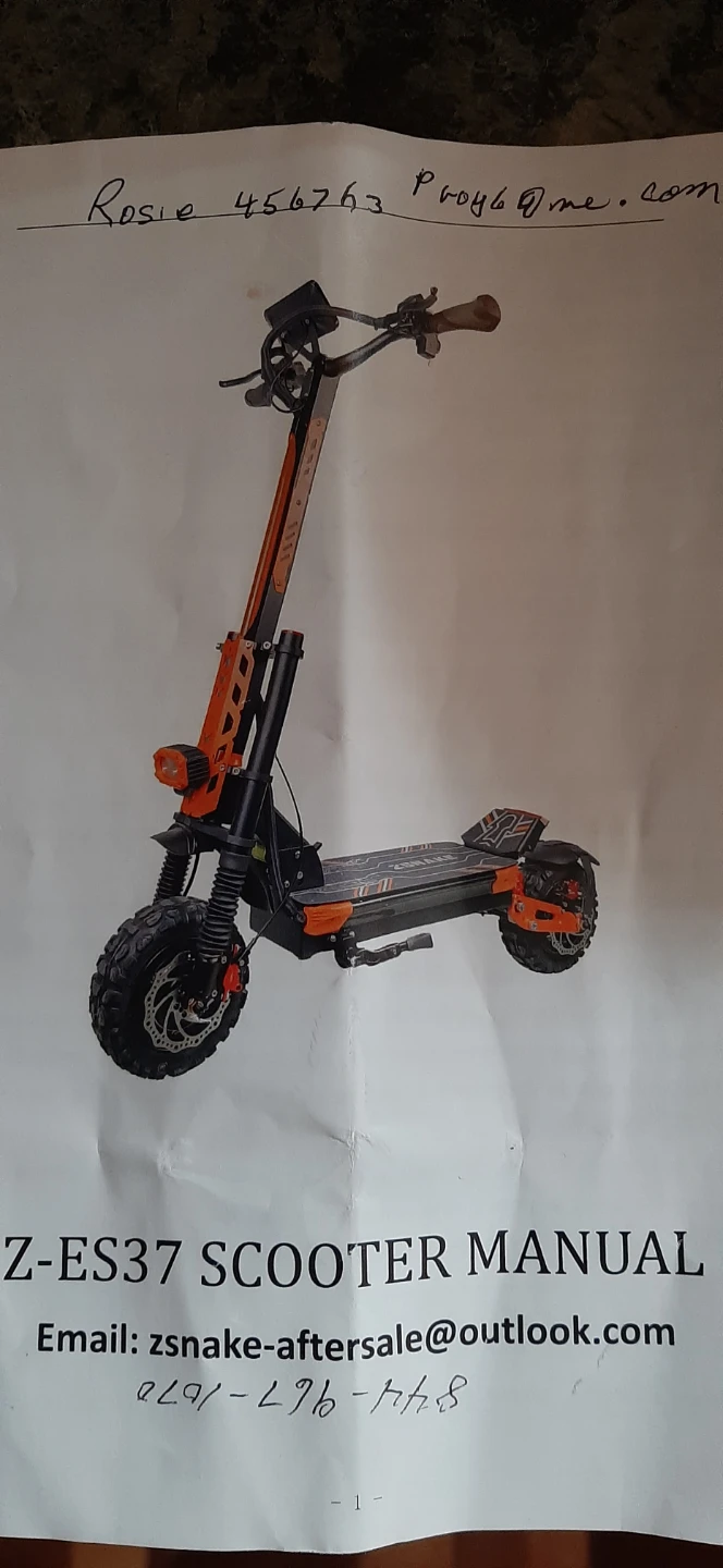 Z-ES37 Scooter