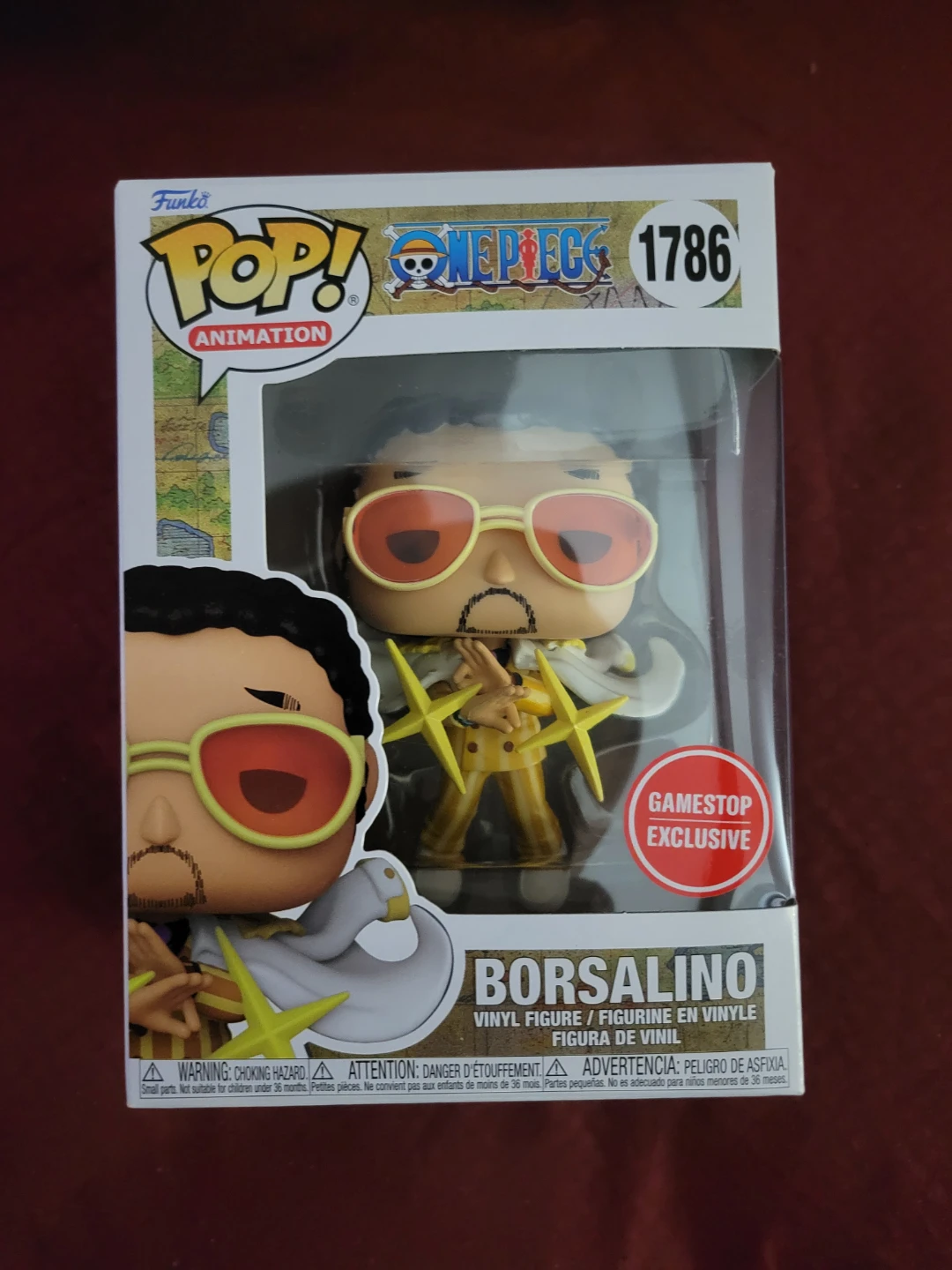 Funko Pop! Animation One Piece Borsalino #1786 Vinyl Figure