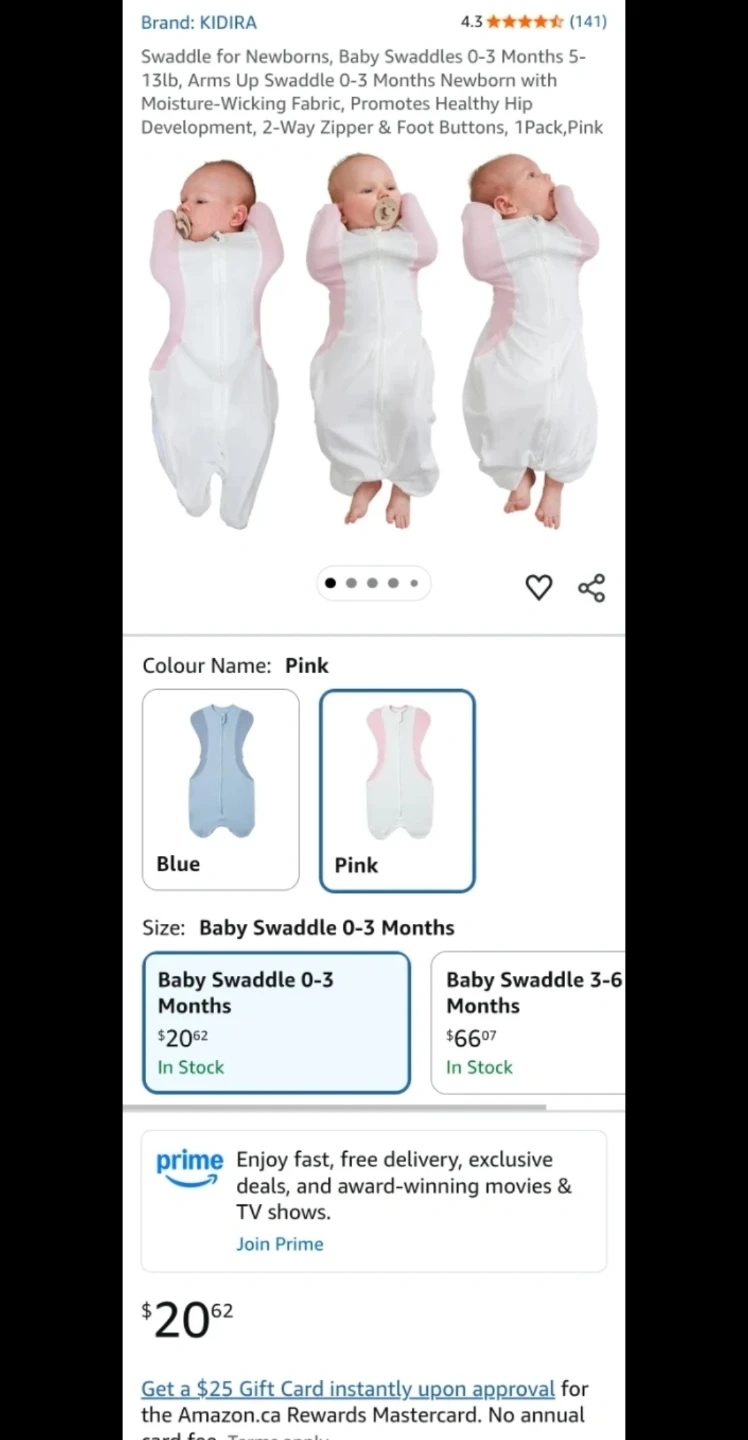 Baby Bundle: Swaddles, Panda Pillow, IKEA Mat + FREE Gift!