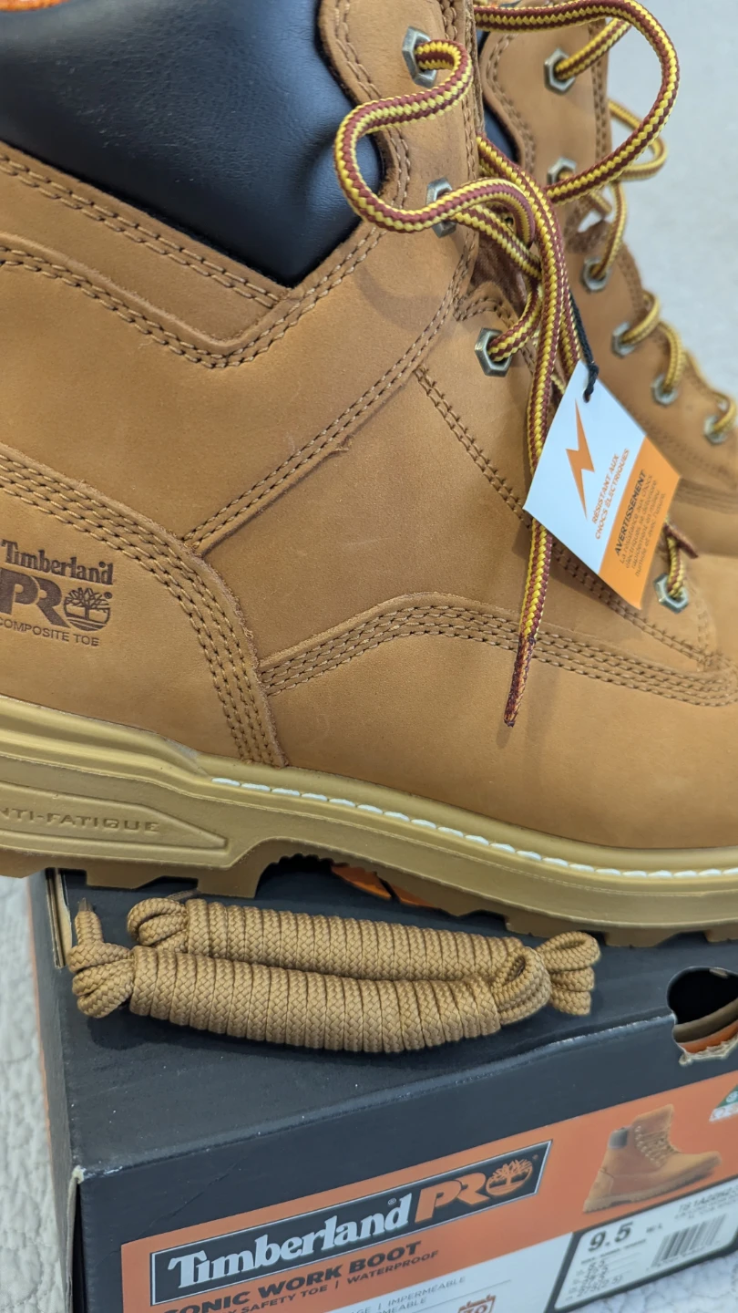 Timberland Pro Iconic Work Boots - Composite Toe - Size 9.5 W - photo 3