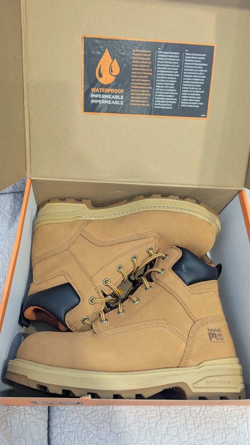 Timberland Pro Iconic Work Boots - Composite Toe - Size 9.5 W - photo 5