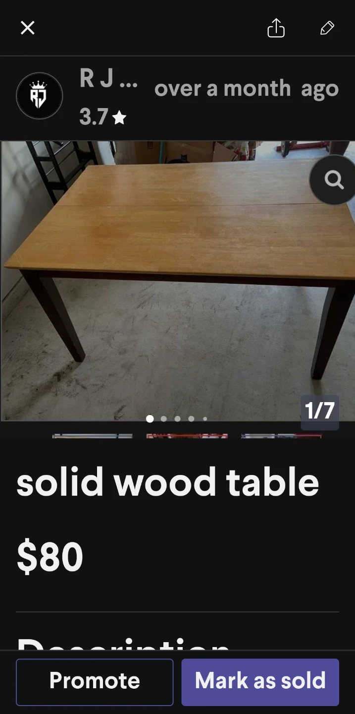 Kitchen table - photo 5